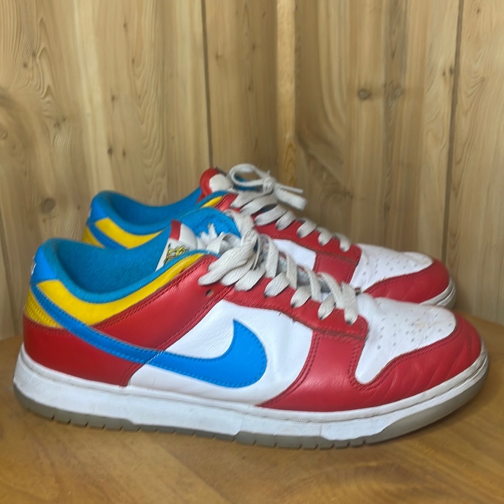 Nike Dunk Low QS Lebron James Fruity Pebbles.